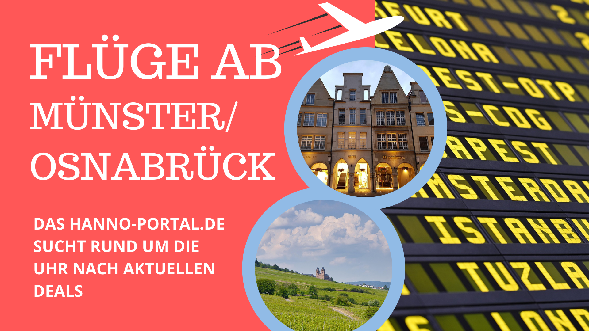 Flüge ab Münster/Osnabrück
