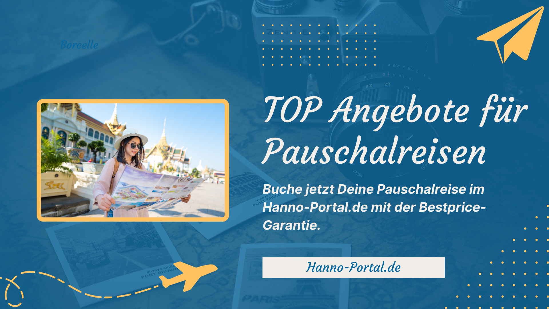Buche Deine Pauschalreise im Hanno-Portal.de