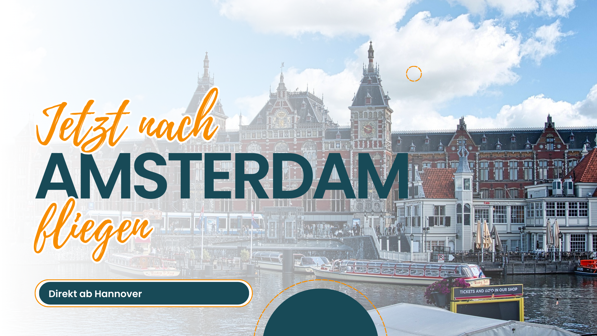 Darum sollten Sie mal wieder nach Amsterdam fliegen