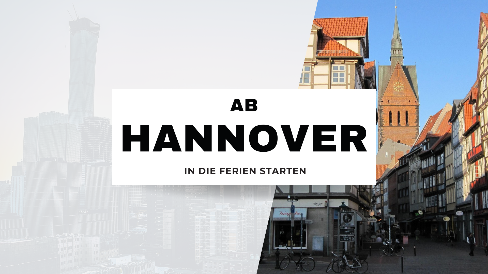 Ab Airport Hannover-Langenhagen in die Ferien starten