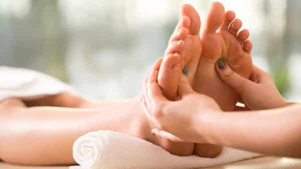 Fußreflexzonen-Massage