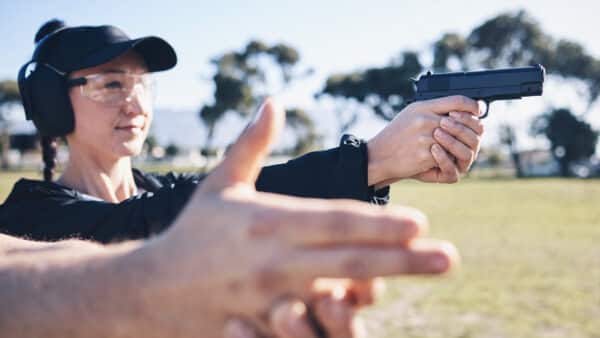 Sportschützen-Training Pistole & Revolver