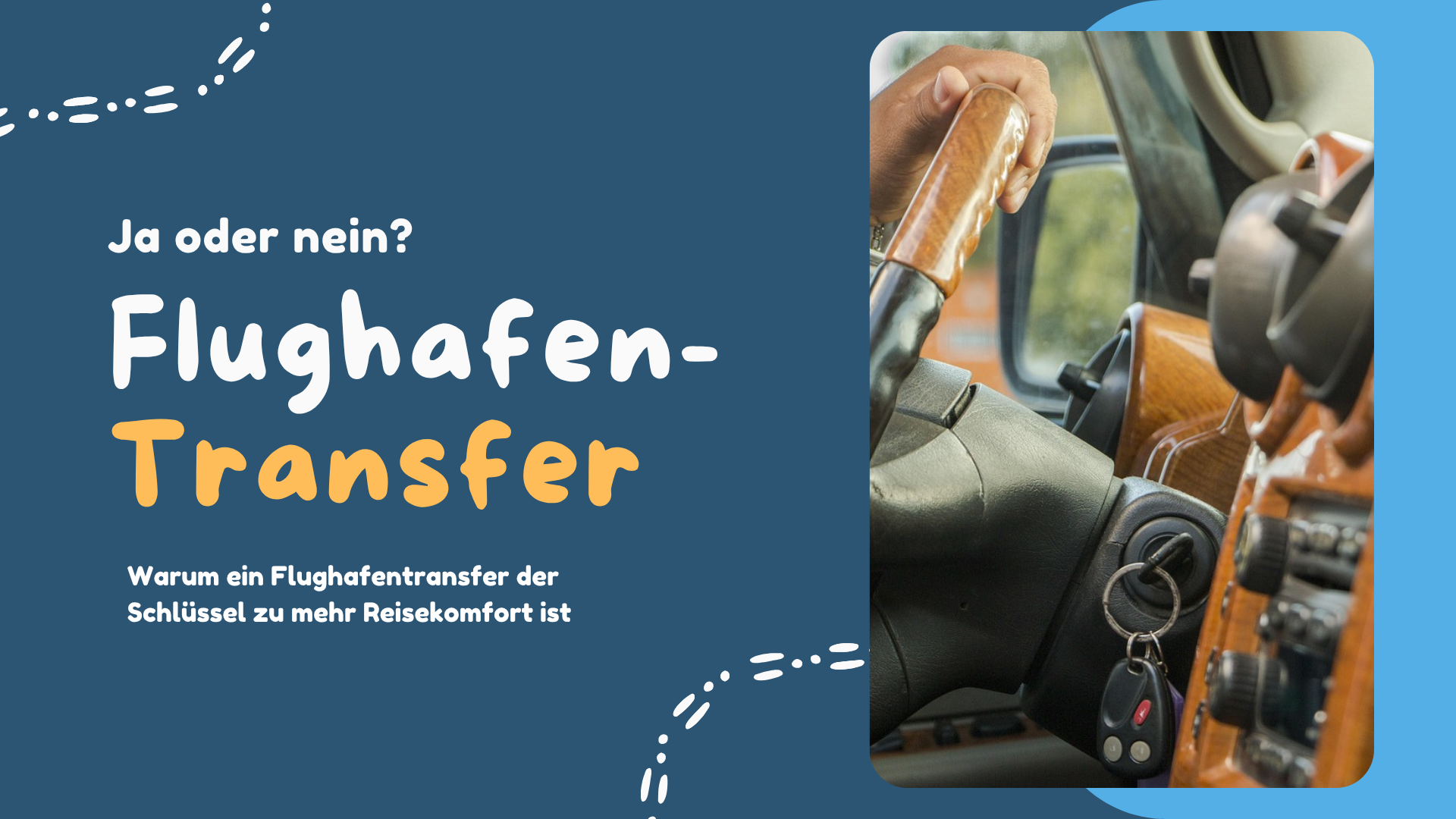 Flughafentransfer - ja oder nein
