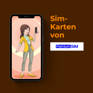 PremiumSIM Internet 22 GB - 19,99 EUR monatlich (Laufzeit: 1 Monat)