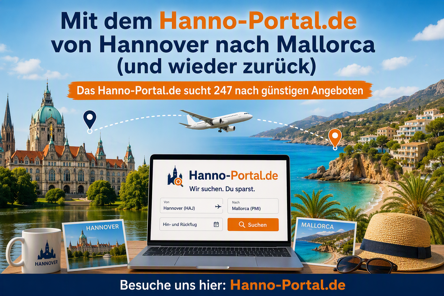 Hannover - Mallorca (und wieder zurück) - das ist unser Auftrag