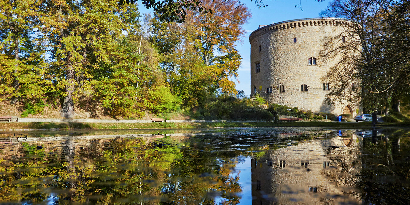 Europe, DEU, Deutschland, Niedersachsen, Goslar. Imagefotos Zwinger. Aussenansicht im Herbst. Foto: Stefan Sobotta / VISUM