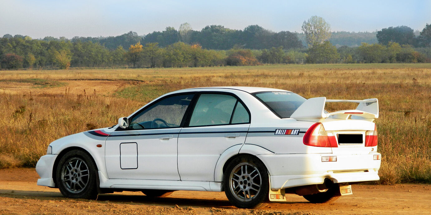 Mitsubishi Lancer eingang über Einkauf 18.04.2013 OSC