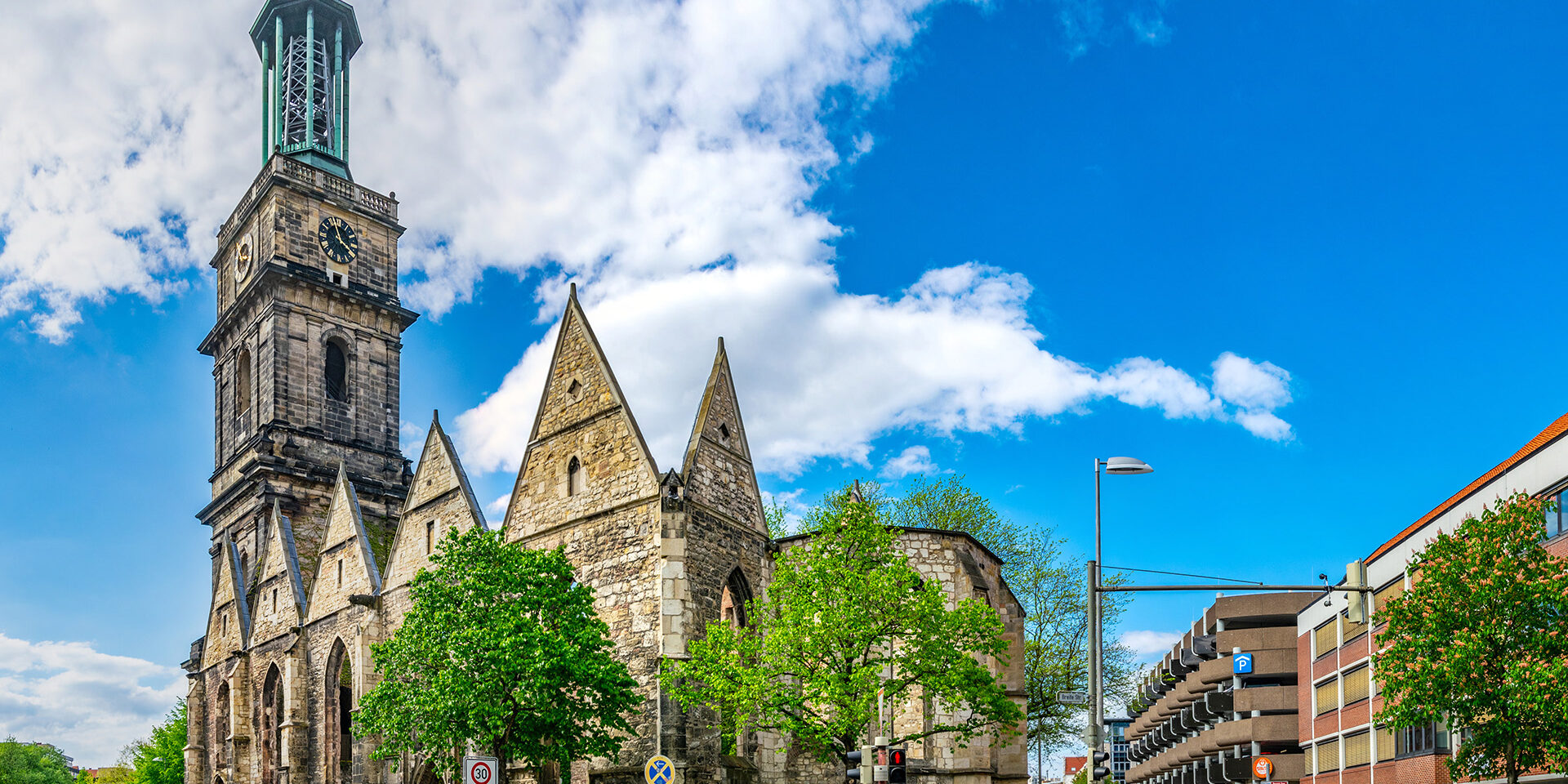 Aegedienkirche church in Hannover, Germany