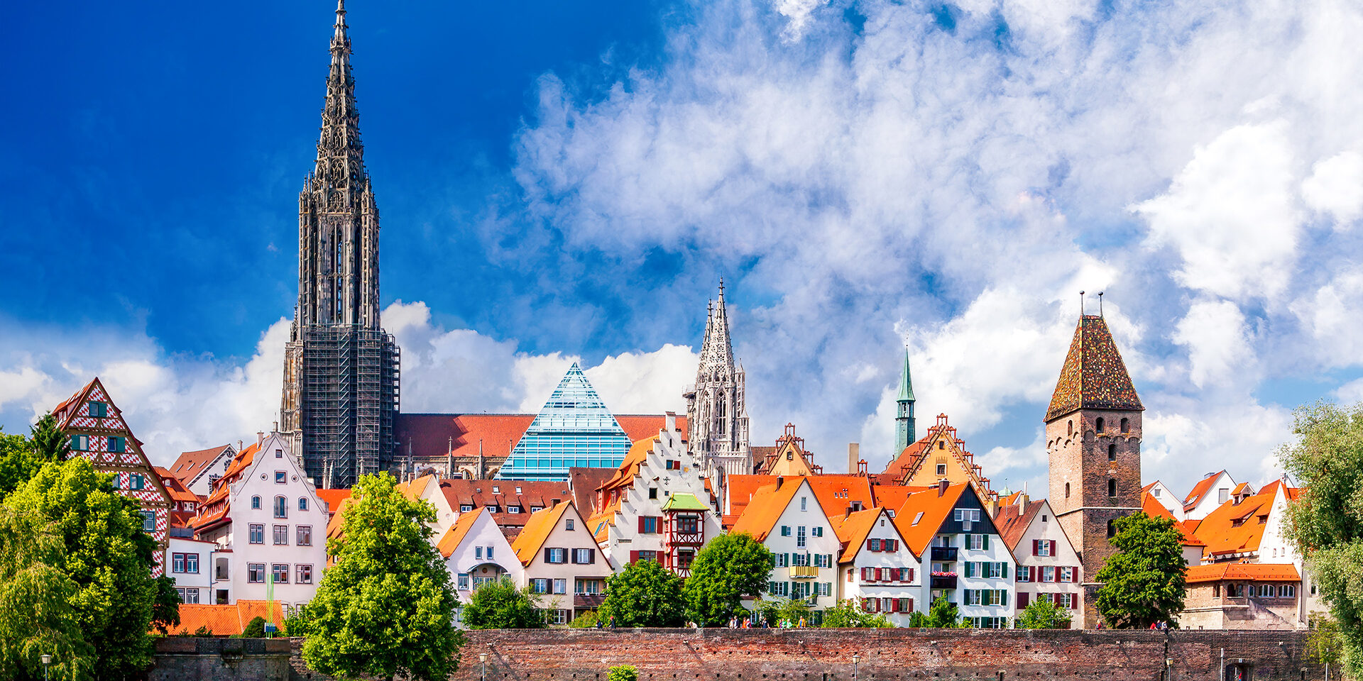 Cityscape of Ulm, Germany