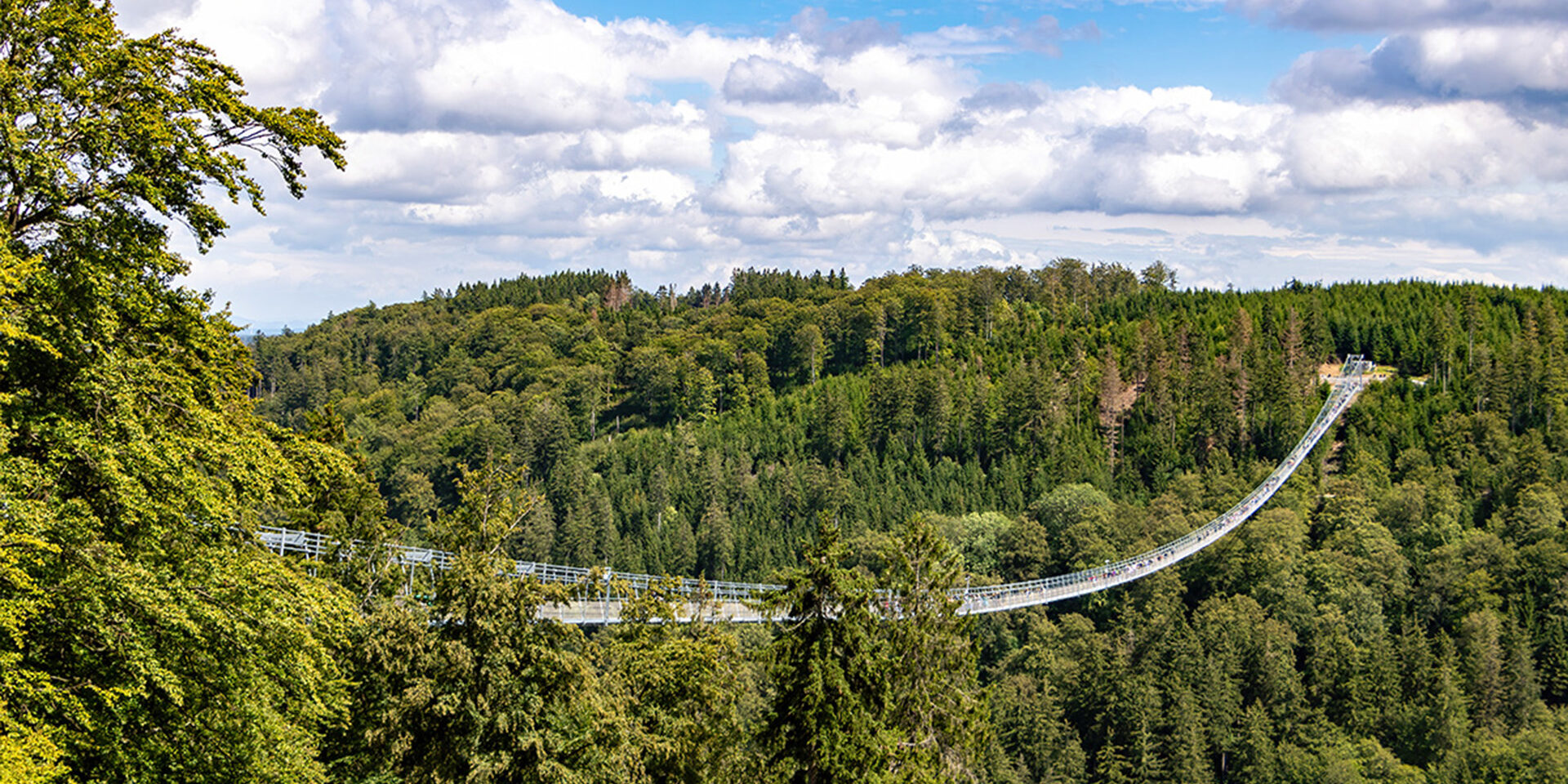 Skywalk Suspension bridge in Willingen, Germany